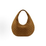 SAINT LAURENT ICARE diamond quilted vintage handbag in caramel color for women